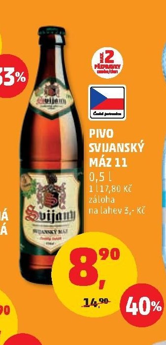 Pivo Svijanský Máz 11