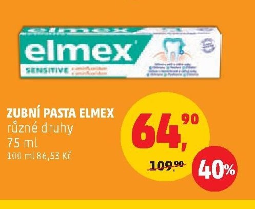 Zubní pasta Elmex