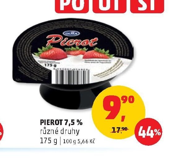 PIEROT 7,5 % různé druhy 175 g