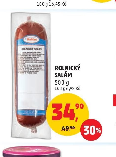 ROLNICKÝ SALÁM 500 g