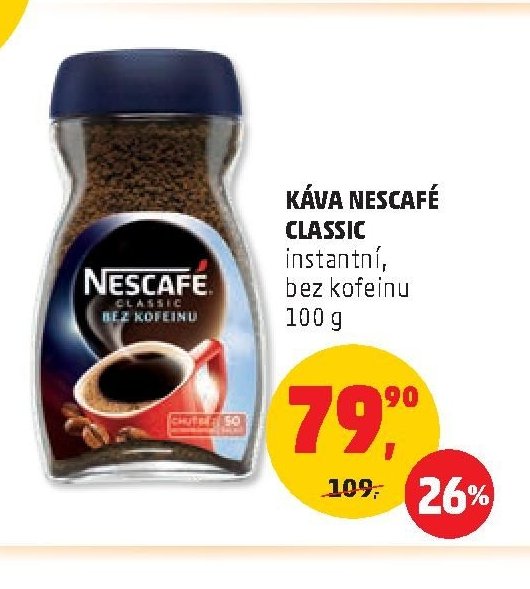 KÁVA NESCAFÉ CLASSIC