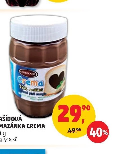 ARAŠÍDOVÁ POMAZÁNKA CREMA