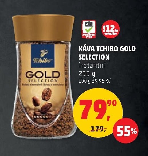 Káva Tchibo Gold Selection 200 g