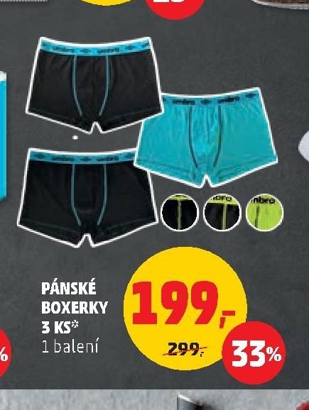 Pánské boxerky 3 ks