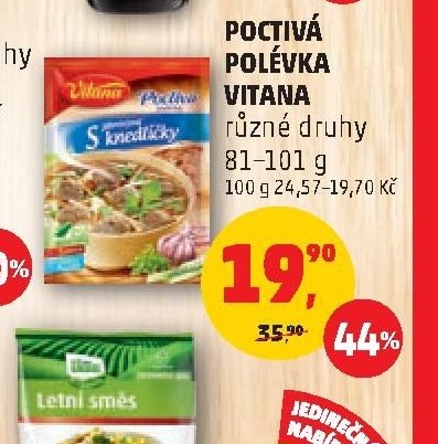 POCTIVÁ POLÉVKA VITANA