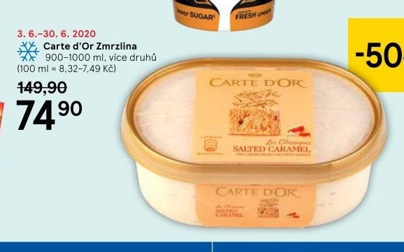 Carte d'Or Zmrzlina