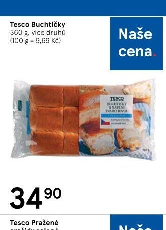 Tesco Buchtičky