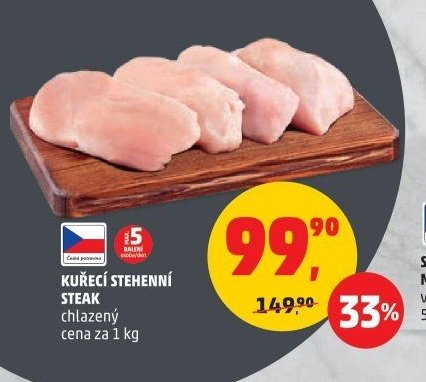 KUŘECÍ STEHENNÍ STEAK