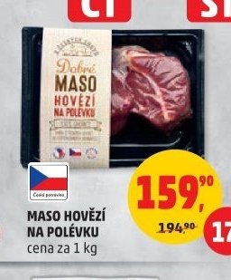 MASO HOVĚZÍ NA POLÉVKU