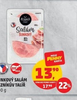 ŠUNKOVÝ SALÁM ŘEZNÍKŮV TALÍŘ