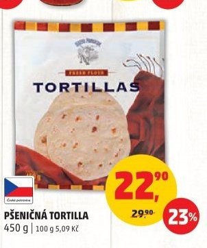 PŠENIČNÁ TORTILLA