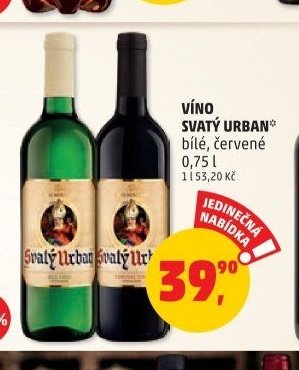 Víno Svatý Urban