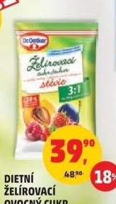 Dietní želírovací ovocný cukr Dr. Oetker