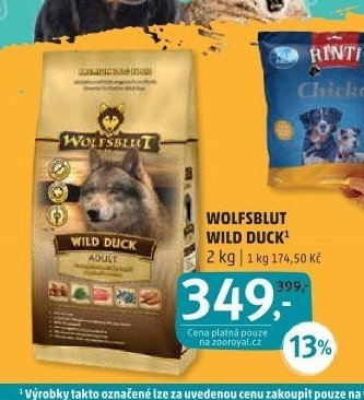WOLFSBLUT WILD DUCK 2 kg