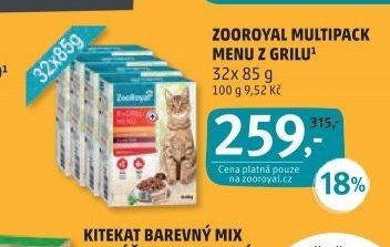 ZOOROYAL MULTIPACK MENU Z GRILU 32x 85 g
