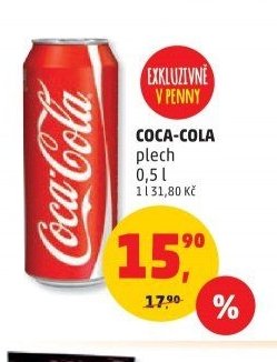 COCA-COLA plech