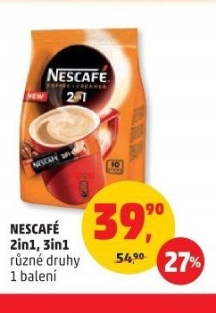 NESCAFE 2in1, 3in1 různé druhy