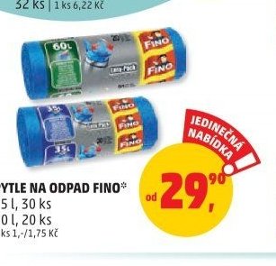 PYTLE NA ODPAD FINO