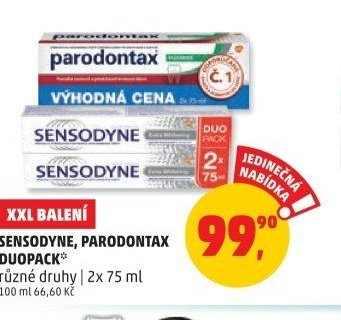 SENSODYNE, PARODONTAX DUOPACK