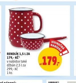 Rendlík 1,5 l