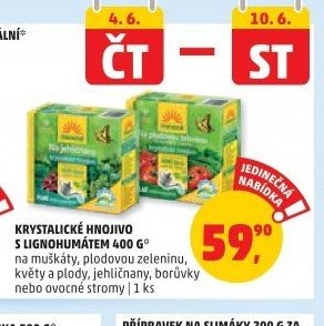 Krystalické hnojivo s lignohumátem 400 g