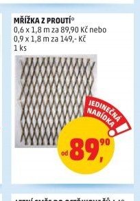 Mřížka z proutí