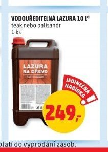 Vodouředitelná lazura 10 l