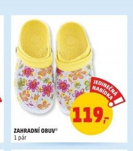 ZAHRADNÍ OBUV