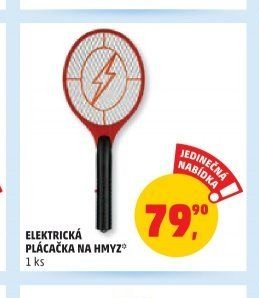 ELEKTRICKÁ PLÁCAČKA NA HMYZ