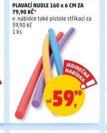 PLAVACÍ NUDLE