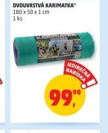 DVOUVRSTVÁ KARIMATKA