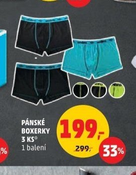 Pánské boxerky 3 ks