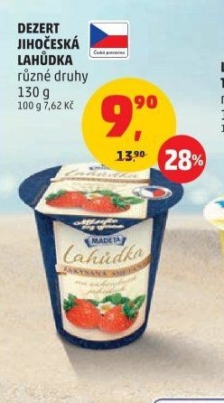 Dezert Jihočeská lahůdka