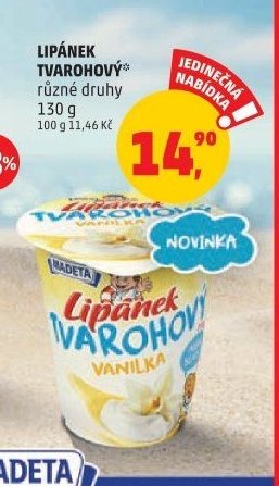Lipánek tvarohový