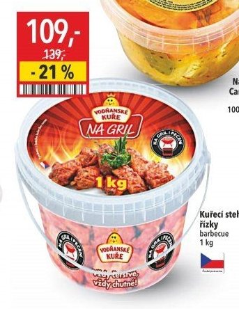 Kuřecí stehenní řízky barbecue