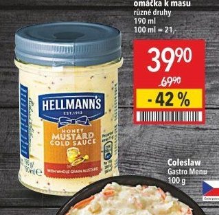 Hellmann's majonézová omáčka k masu