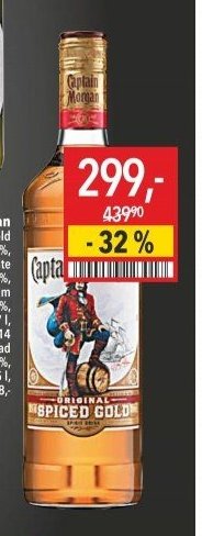Captain Morgan Original Spiced Gold