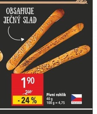 Pivní rohlík