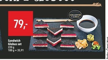 Sandwich Globus set