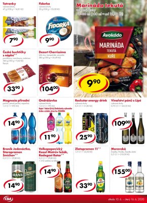 akční leták CBA 10.6.2020-16.6.2020