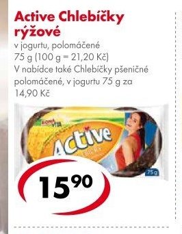 Active Chlebíčky rýžové