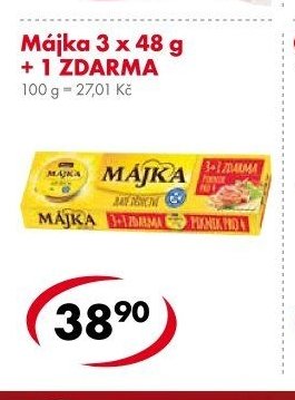 Májka 3 x 48 g + 1 ZDARMA