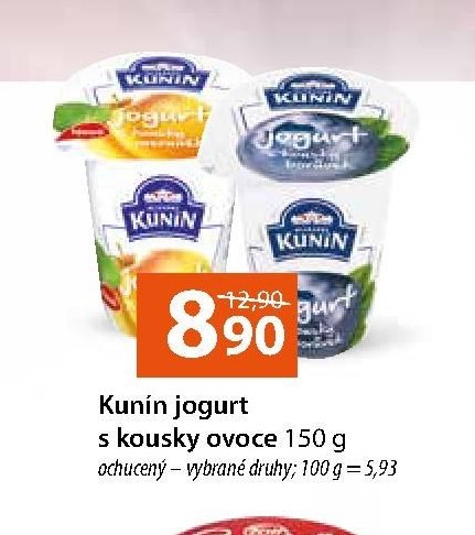 Kunín jogurt