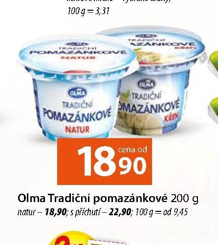 Olma Tradiční pomazánkové 200 g