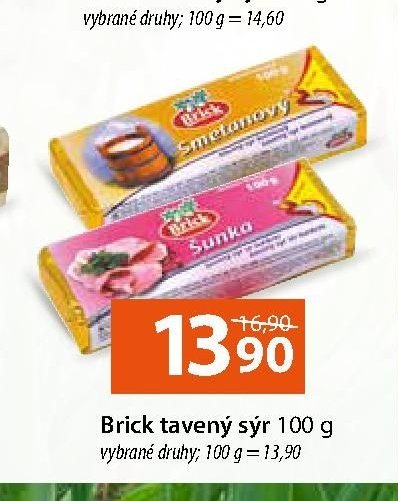 Brick tavený sýr 100 g