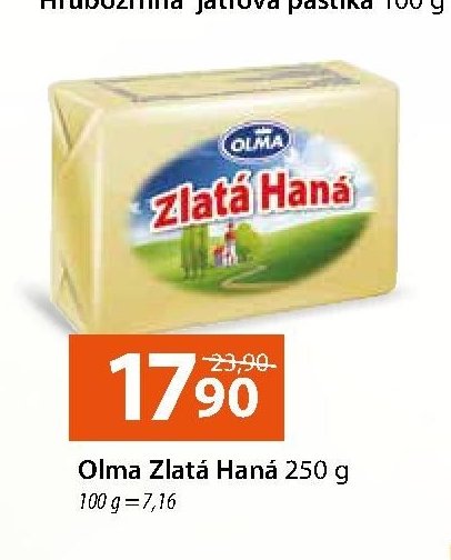 Olma Zlatá Haná 250 g