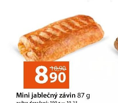 Mini jablečný závin 87 g