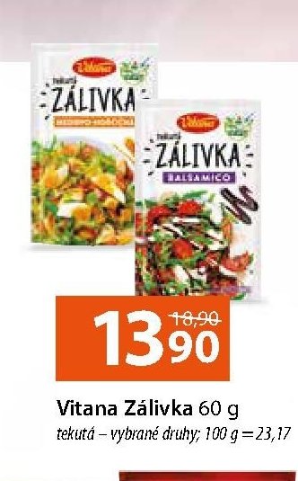 Vitana Zálivka 60 g