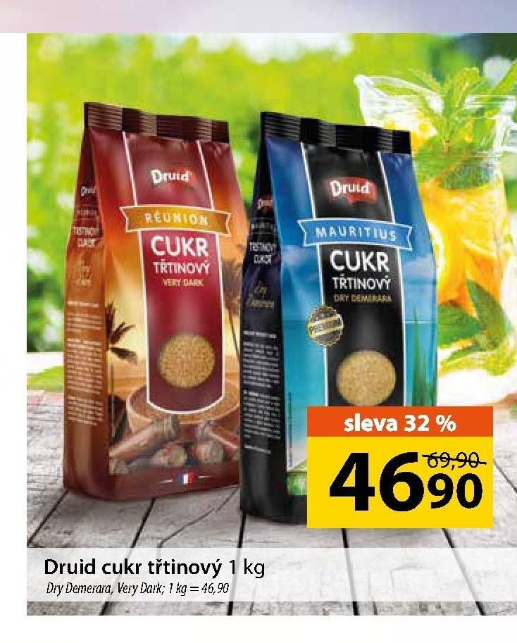 Druid cukr třtinový 1 kg