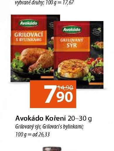 Avokádo Koření 20-30 g
